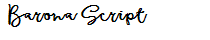 Barona Script